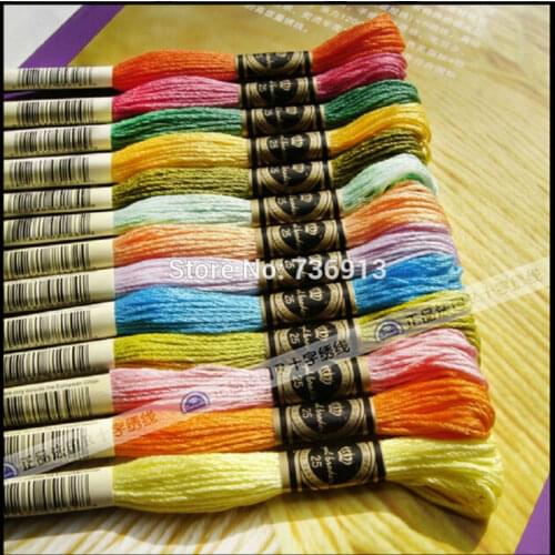 100% Cotton Royal Floss Embroidery Floss Yarn Thread / Cross Stitch Floss Thread Yarn Similar DMC
