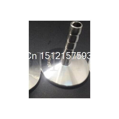 2pcs 12MM OD Sanitary Hose Barb Adapter Pipe Fitting Fits TRI CLAMP (OD 50.5mm)