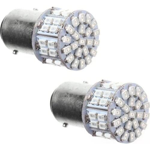 Auto Tail Stop Light 12V Red 1157 BAY15D 50SMD 1206 6000K LED Light Car Tail Stop Brake Turn Signal Strobe light Lamp Bulb