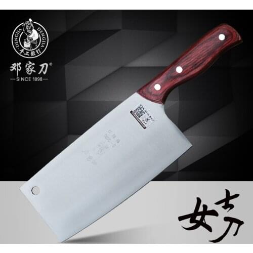Free Shipping DENG Chop Bone Cut Meat Dual-purpose Knife Professional Chef Cutting Knives Forged Slicing Knives Kitchen Knife