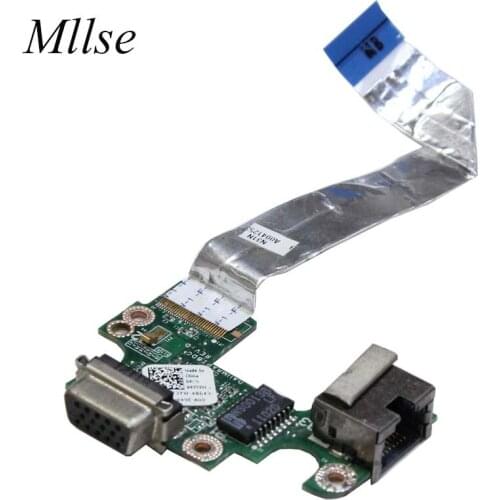 Free Shipping Original 9Y3YW 09Y3YW FOR Dell INSPIRON 14R N4010 VGA Video LAN Ethernet Port Board w/ Cable fully tested