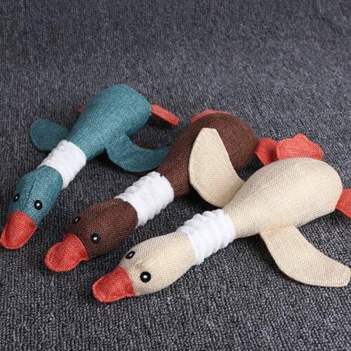 Dog Puppy Toys Pet Supplies Pets Chew Toy Animal Shape Squeak Cleaning for Small Medium Dog Training Accessories Plush Sound