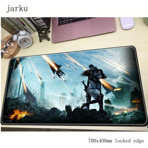 Mass effect mousepad gamer 700x400X3MM gaming mouse pad large Beautiful notebook pc accessories laptop padmouse ergonomic mat