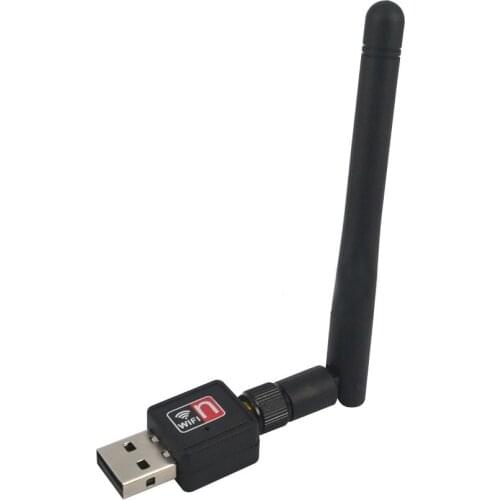Mini PC wifi adapter 150M USB WiFi antenna Wireless Computer Network Card 802.11n/g/b LAN Wireless PC wifi adapter wiht Antenna
