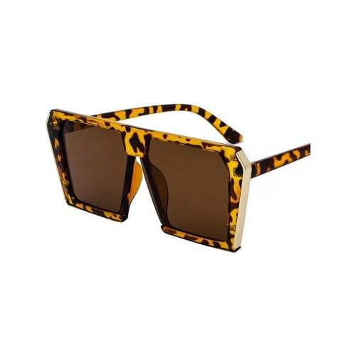 Fashion Oversized Square Shades Sunglasses Women 2020 Big Frame Sun Glasses