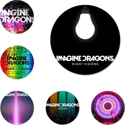 New ArrivalImagine Dragons Badge Brooch Pin Accessories For Clothes Backpack Decoration gift