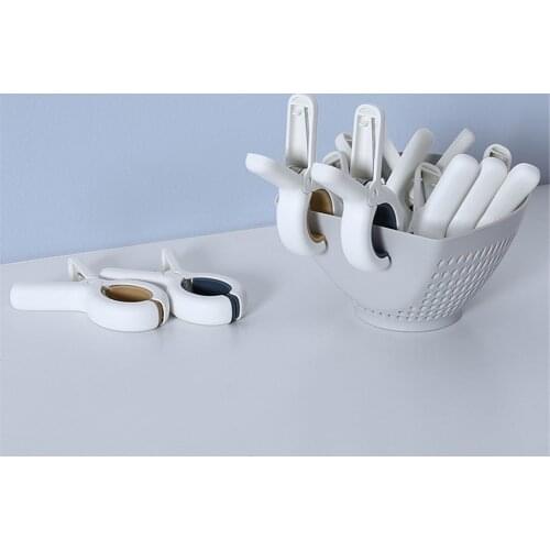 Plastic Laundry Clothes Beach Towel Clip Clothespin Hanger Clothes Strong Spring Clothespin Holder Sealing Clip Home Decoration