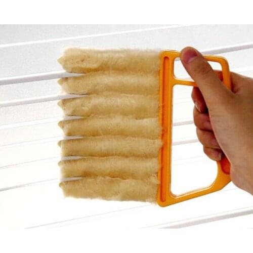Z20 Useful Microfiber Window cleaning brush air Conditioner Duster cleaner with washable venetian blind blade cleaning cloth 40P
