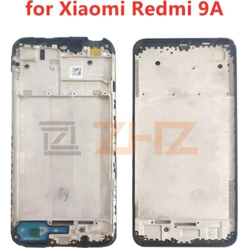 For Xiaomi Redmi 9a Middle Frame Plate LCD Supporting Mid Faceplate Frame Bezel Housing Replacement Parts for Redmi 9a