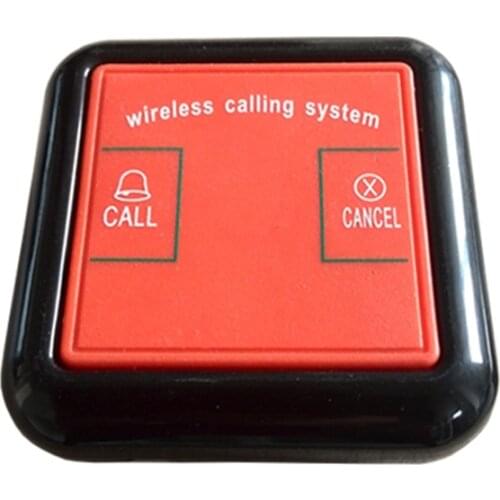 5pcs CE certificate wireless buzzer table service button customer call waiter waterproof call bell restaurant equipment K-F2