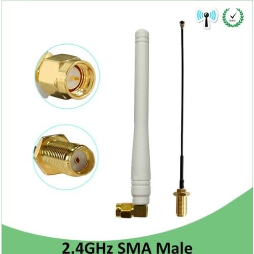 Wifi antenna antena 2.4g cellular booster car para modem sma hf telephone longo alcance signal router lte gsm wi-fi carro