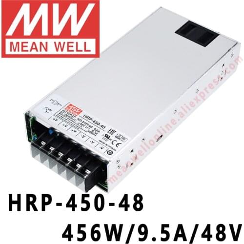 Mean Well HRP-450-48 meanwell 48V/9.5A/456W DC Single Output with PFC Function Switching Power Supply online store