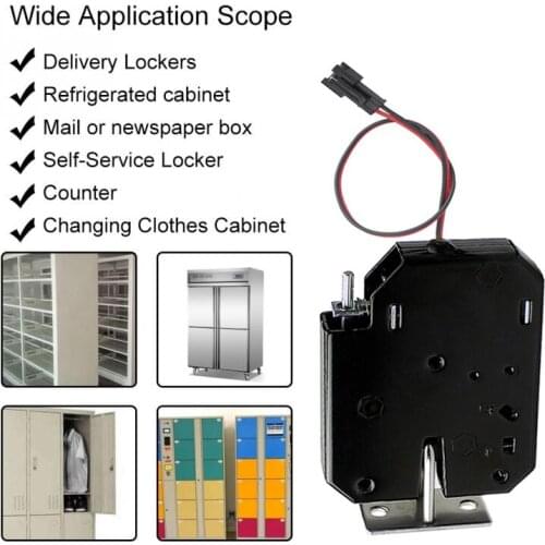 Single Dual Wired 12V 150KG (165LB) Electromagnetic Lock Electronic Lock For Sell-Machine Storage Shelf File Cabinet locker