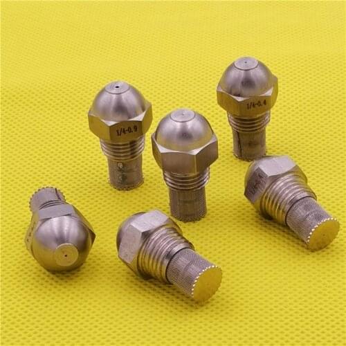 1/4"waste oil burner nozzle stainless steel fuel Heavy Oil Burning injection boiler combustion water mist spray jet for cooling