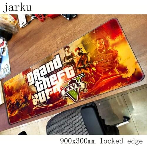 Gta v mouse pad gamer 900x300mm notbook mouse mat large gaming mousepad large Boy Gift pad mouse PC desk padmouse