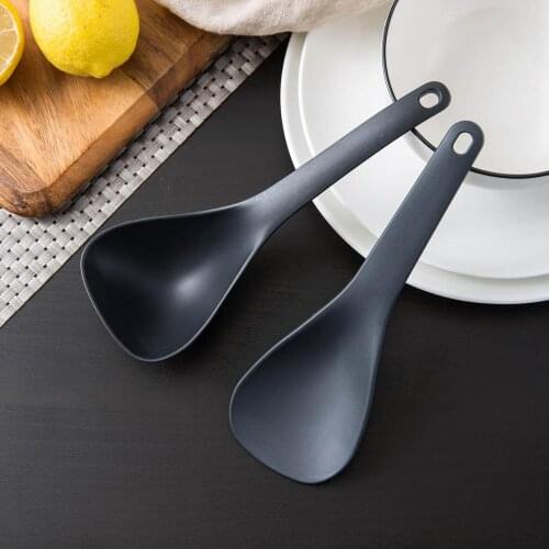 Kitchen Alloy Rice Spoon Large Rice Paddle Non-stick Meal Spoon Household Soup Spoon Kitchen Accessories
