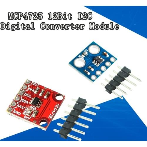 MCP4725 I2C DAC Breakout module development board