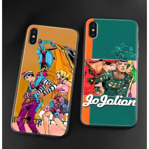 JoJolion JoJos Bizarre Adventure Part 8 anime For iPhone 6 6s 7 8 Plus X XR XS 11 Pro Max soft silicone Phone case cover shell