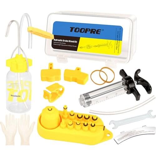 Bicycle Hydraulic Disc Set Bike Brake Oil Bleed Kit Oil Changing Filling Tools Portable Brake Repair Tool Kit