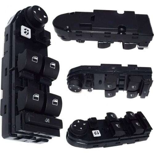 New Black Plastic 2004-2010 E83 Unit Driver Door Glass Lifter Switch Electric Window Switch for BMW X3 Auto Interior