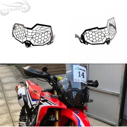 Motorcycle Front Headlight Grille Guard Protective Cover For Honda CRF250 Rally 2017 2018 Stainless steel Motorbike Parts