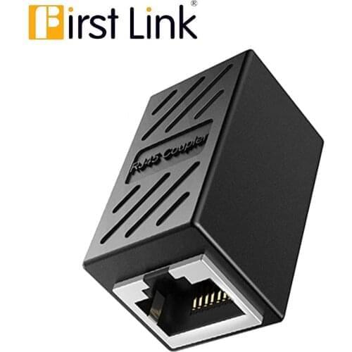 CAT6 RJ45 connector RG45 RJ45 Ethernet cable expansion adapter Cat6 Cat5E 45 network extender expansion STP LAN female socket