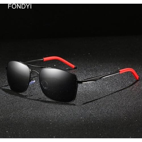 Classic Aviation Sunglasses Men Polarized Metal Stylish Driving Shades UV400 Cool Pilot Sun Glasses With Box