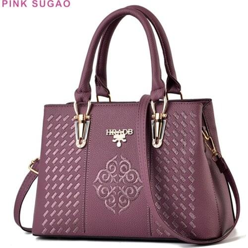 Pink Sugao Ladies Tote Bag Designer Crossbody Bag For Women Leather Shoulder Bag Luxury Handbags Women Bags Designer Fashion Bag