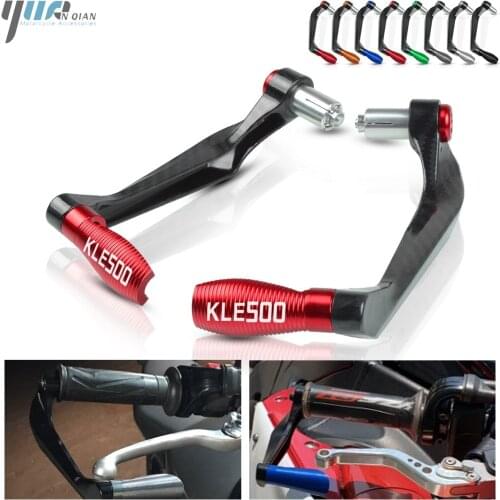 Carbon Fiber Aluminum Motorcycle Brake Clutch Levers Protection Universal For kawasaki KLE 500 KLE500 1991-2007 1992 1993 1994