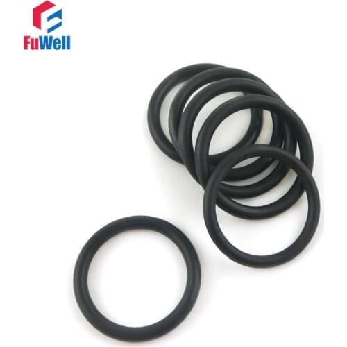 50pcs O-ring Seals 3.5mm Thickness NBR 75/76/78/80/82/85/88/90/92/95/100mm OD Black Rubber O Rings Hole Sealing Gaskets Washers