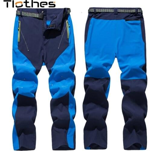 Spring Summer Waterproof Hiking Pants Men Outdoor Quick Dry Breathable Sports Mountain Climbing Trekking Pants Men Plus Size 5XL