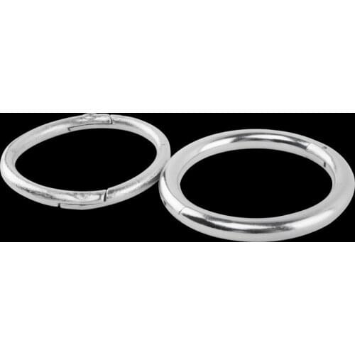 2 Products Cattle traction ring Large Circle Stainless steel nose pliers Horse Ass Traction Tool Farm Equipment Free shipping