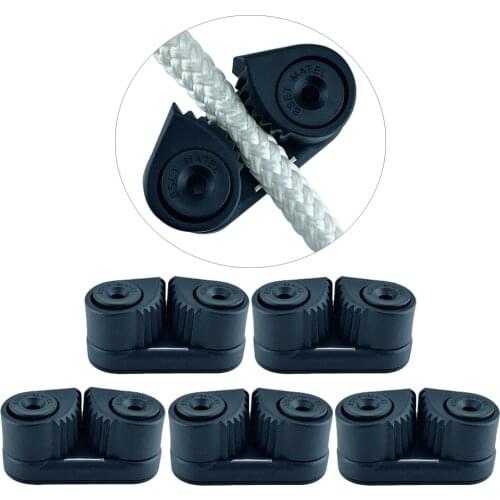 5x Cam Cleat Cam Wre Fairlead for Sailing Equipment for 3-12mm Diameter Rope