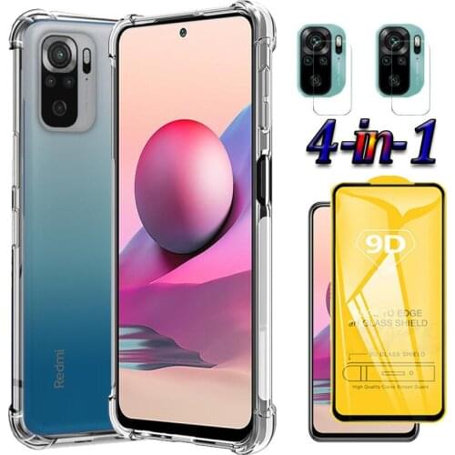 Case Xaomi Redmi Note 10S Cases Silicone Redmi Note 10S Shockproof Cover Redme Note10 S Phone Case For Xiaomi Redmi Note 10 S