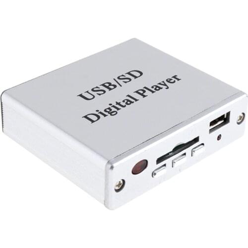 Dc 12V Digital Auto Car Power Amplifier Mp3 o Player Reader 3-Electronic Keypad Control Support Usb Sd Mmc Card With Remote