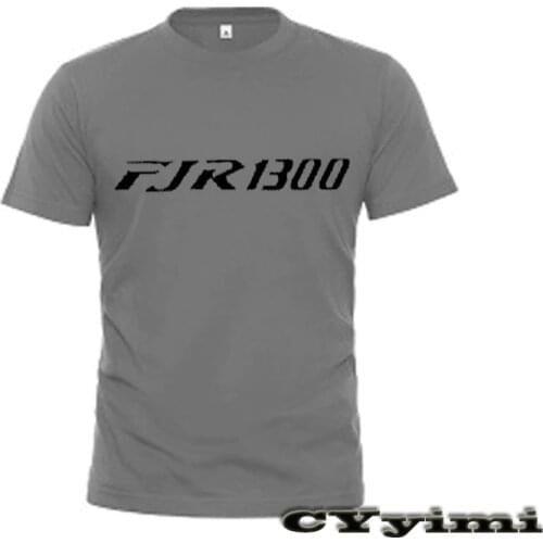 For Yamaha FJR1300 FJR 1300 T Shirt Men New LOGO T-shirt 100% Cotton Summer Short Sleeve Round Neck Tees Male
