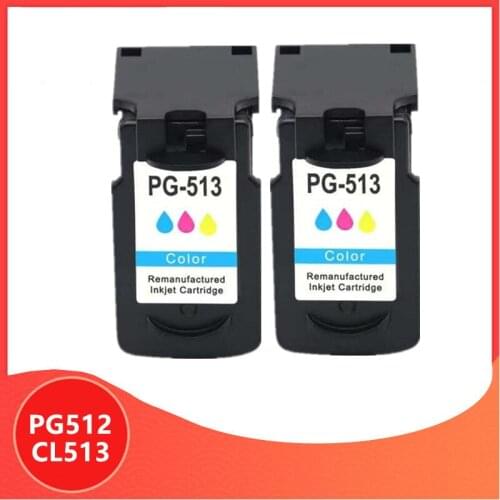512XL PG512 CL513 Catridge Compatible for Canon pg 512 cl 513 ink cartridge Pixma mp230 mp250 MP240 MP270 MP480 IP2700 printer