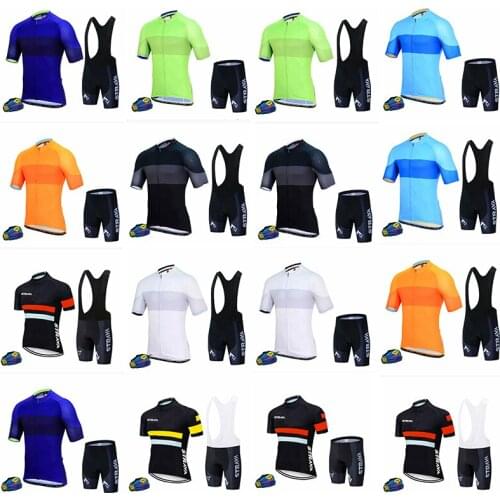 Summer Mens Cycling Jerseys 2021 STRAVA Short Sleeve Bike Shirts MTB Bicycle Jeresy Cycling Clothing Wear Clothing Bike Shirts