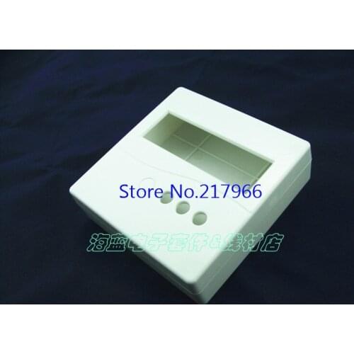 Plastic box , plastic shell DIY LCD1602 LCD window can also be fitted with five digital keys Transistor Tester screen