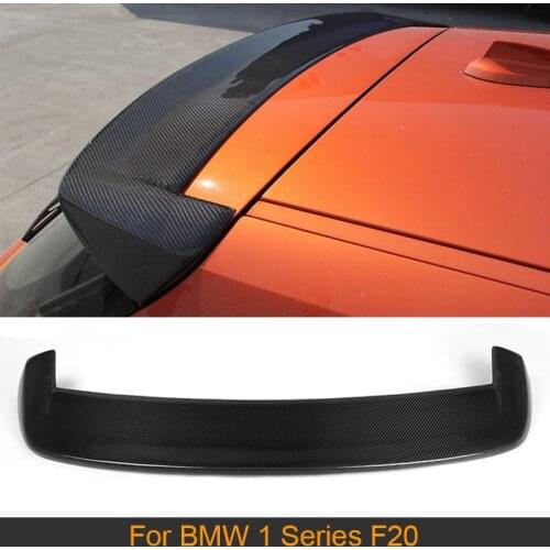 1 Series Carbon Fiber Rear Roof Trunk Spoiler Wing for BMW F20 Hatchback 2012-2014 M Sport 128i 118i 125i M135i Car Spoiler