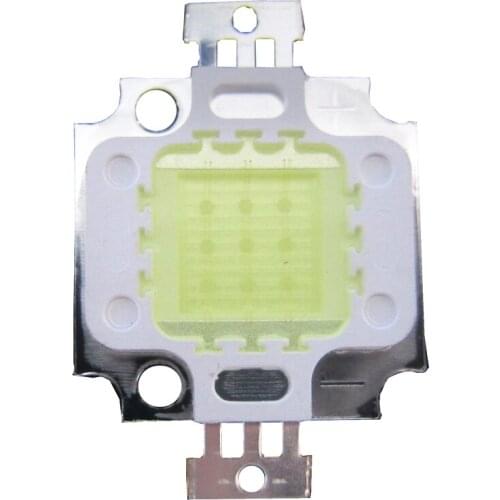 1pcs10W Square Base White 6500K/Warm White 3500K/ Natural White 4500K/Cool White10000-35000K 80~100LM SMD LED Lamp Light Parts