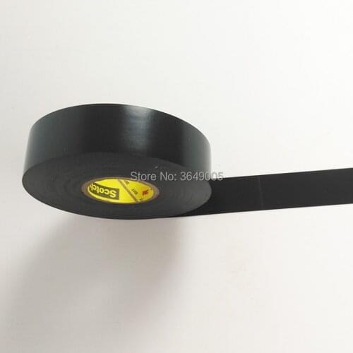 3M 33 Vinyl Electrical Tape Rubber Resin PVC single sided 3M tape 33+ black 19mm*20.1m*0.177mm