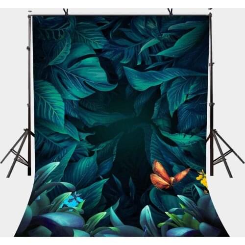 5x7ft Green Abstract Backdrop Fantasy Theme Background for Personal Party and Photography Studio Background Props