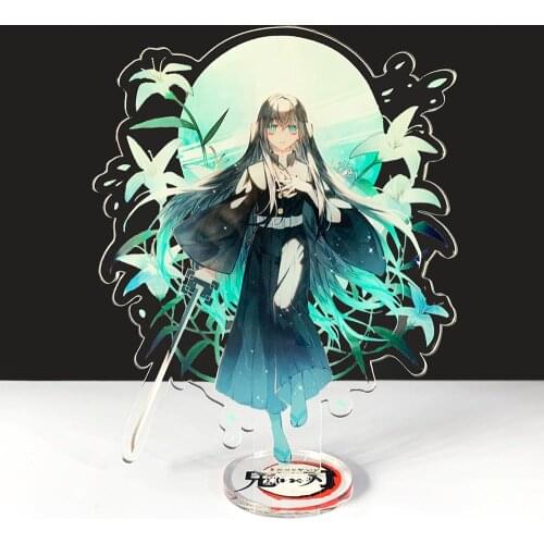 Anime Demon Slayer Acrylic Keychains Standing Brand Brinco Blade Of Ghost Key Chain Kamado Tanjirou Cosplay Trinket Keyring