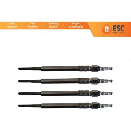 ESC Auto Parts EGP14-1 4 Pcs Heater Glow Plugs GX2117, N10579802 for VW Skoda Seat Audi Chrysler Dodge Jeep Ship From Turkey