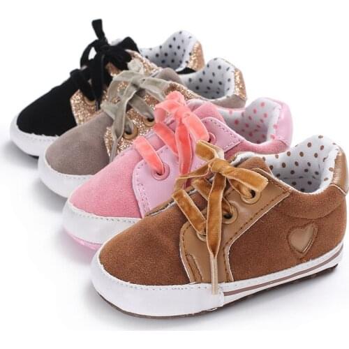 Baby First Walkers Newborn Baby Boy Girl Pram Shoes Infant Sneakers Toddler PreWalker Trainers Baby Casual Shoes