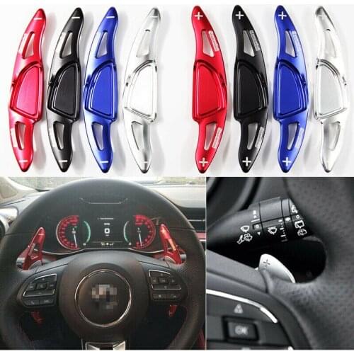 For MG GS 17-18 2Pcs Steering Wheel DSG Paddle Shifters Extension Car-styling
