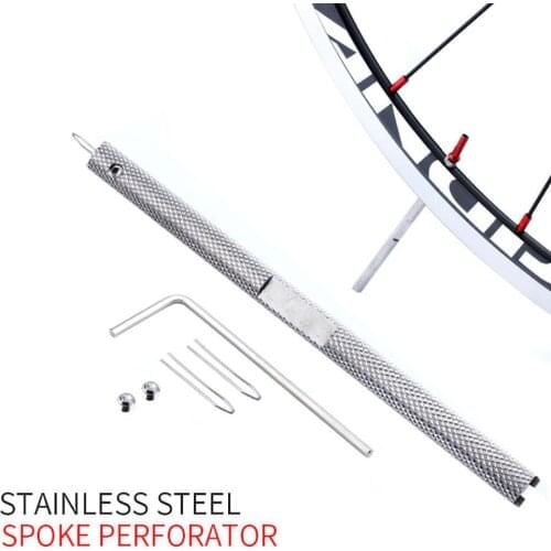 Mountain Road Bike Bicycle Wheel Tire Spoke Cap Perforator Fixing Repair Tool for bike bicycle tool set for Cycling Accessories
