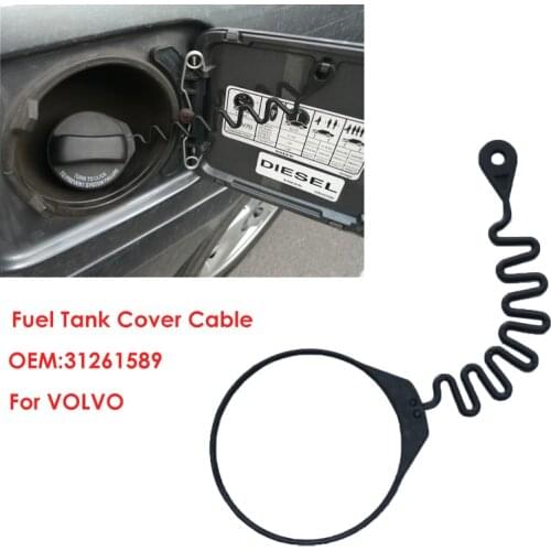 New Fuel Oil Tank Cover Cable Sling Gas Cap Rope For Volvo S80 S60 S40 S60L XC60 XC90 S40 V40 C30 C70 Fuel Cap Tank Cover Line