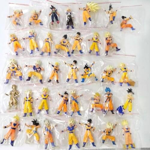Bandai Dragon Ball HG Super Gacha Doll Silver-haired Goku Haiiro Goku HG Big Collection Figure Model Some Minor Flaws